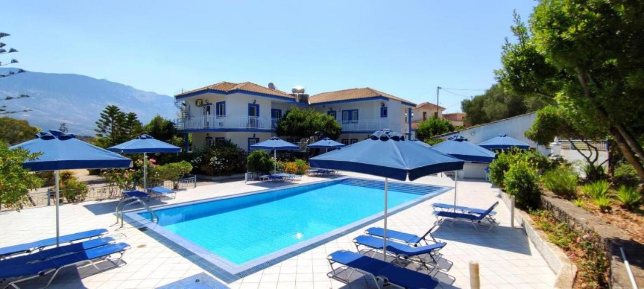 Blue White Apartments - Kefallonia Poolside Retreats Spartia  Exterior photo
